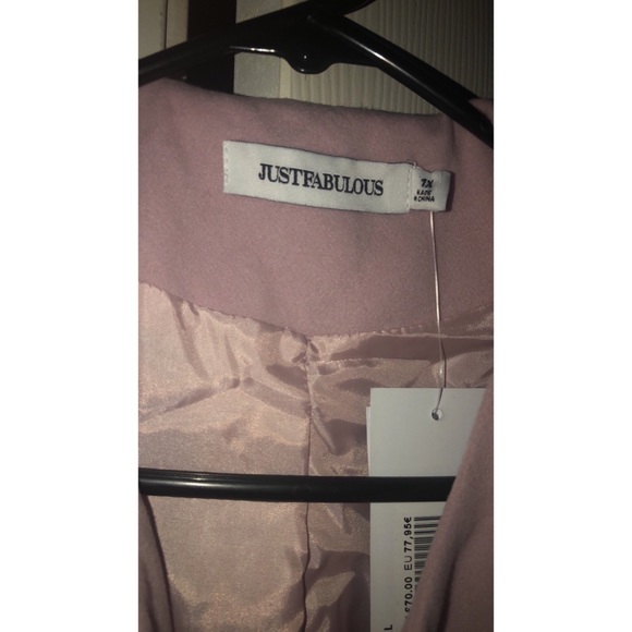 REMOVABLE FAUX FUR SLEEVE COAT (Brand New) - Picture 5 of 6